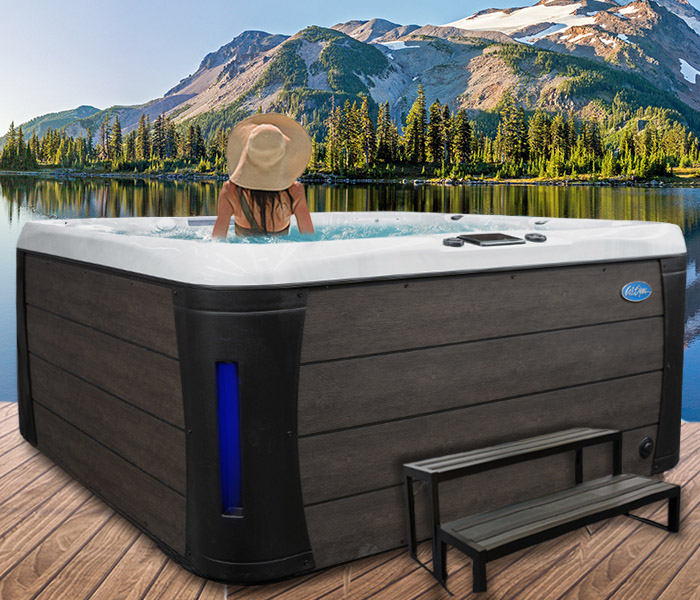 Calspas hot tub being used in a family setting - hot tubs spas for sale Port Arthur